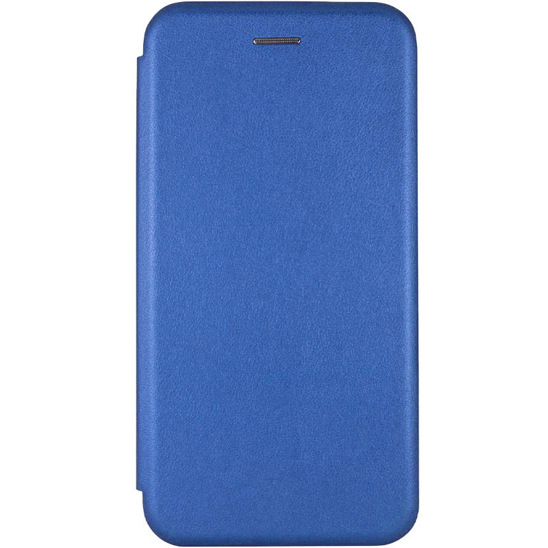 Кожаный чехол (книжка) Classy для Motorola Moto E40 (Синий)