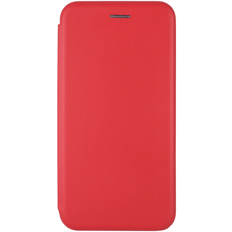 Кожаный чехол (книжка) Classy для Oppo A5s (Красный)