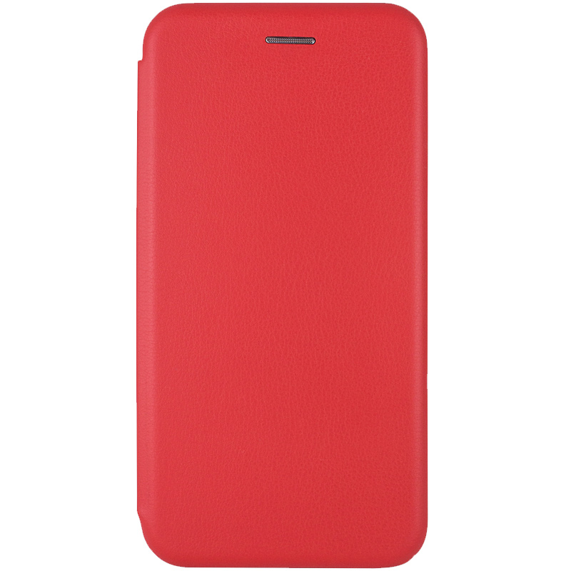 Кожаный чехол-книжка Classy для Realme C75 / C75x (Красный)