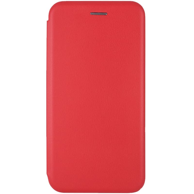 Кожаный чехол (книжка) Classy для Samsung Galaxy A03 (Красный)