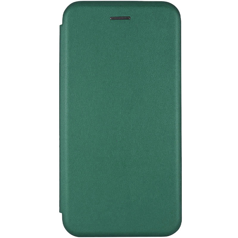 Кожаный чехол (книжка) Classy для Samsung Galaxy A03s (Зеленый)