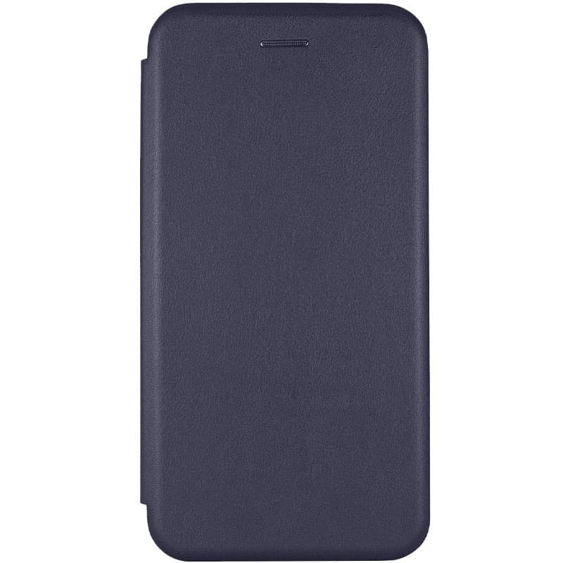 Кожаный чехол (книжка) Classy для Samsung Galaxy A05s (Темно-синий)