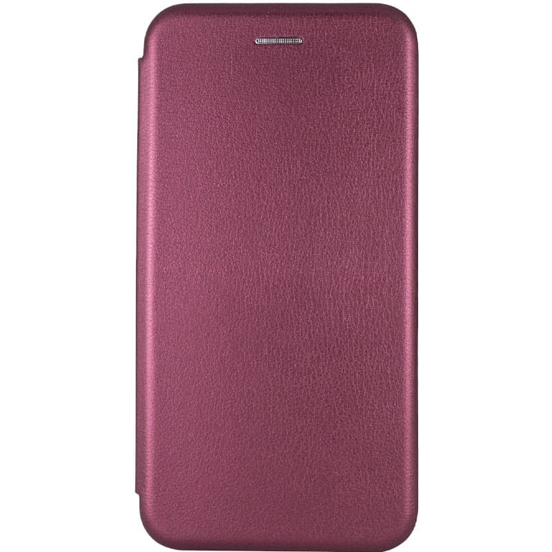 Кожаный чехол (книжка) Classy для Samsung Galaxy S20 FE (Бордовый)