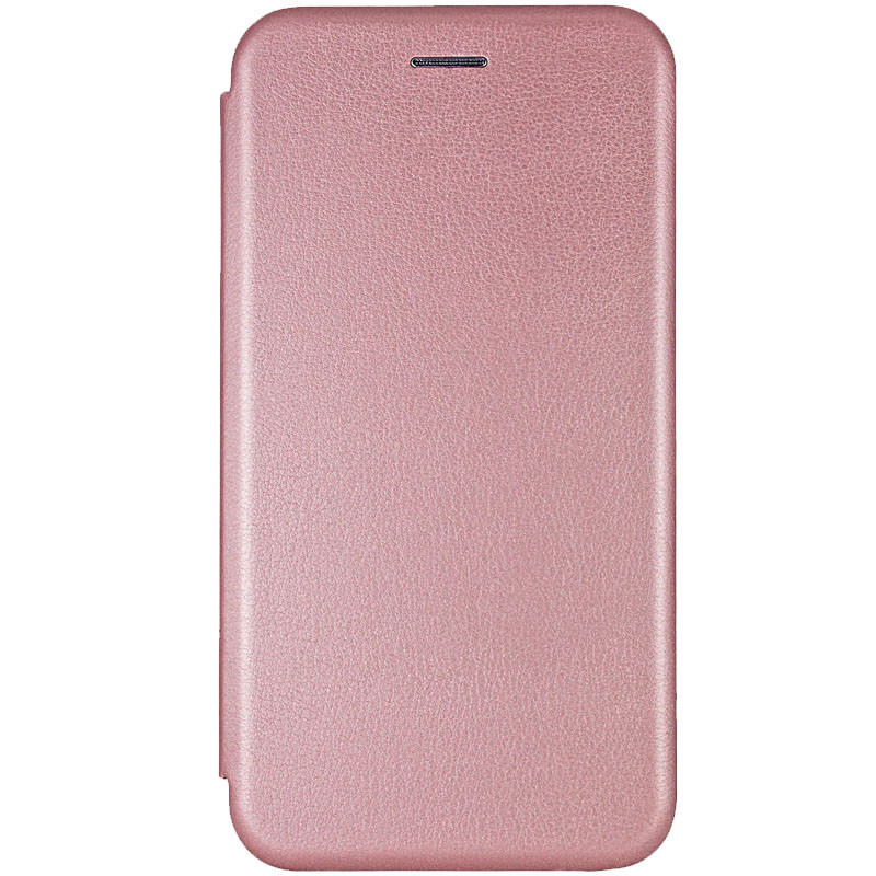 Кожаный чехол-книжка Classy для Xiaomi Redmi 13 4G / Poco M6 4G (Rose Gold)