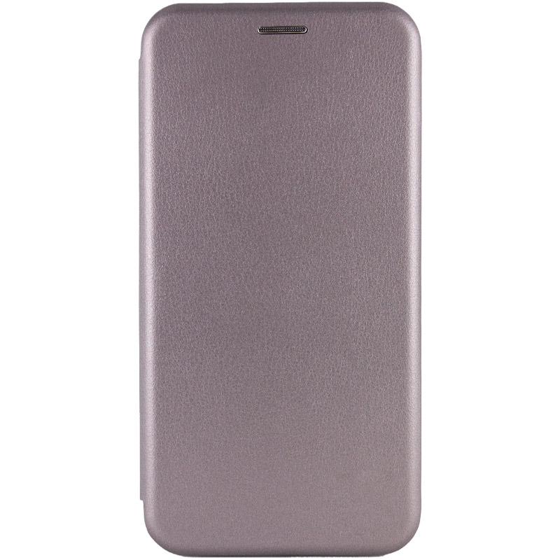 Кожаный чехол-книжка Classy для Xiaomi Redmi Note 14 Pro 5G / 14 Pro+ 5G (Серый)