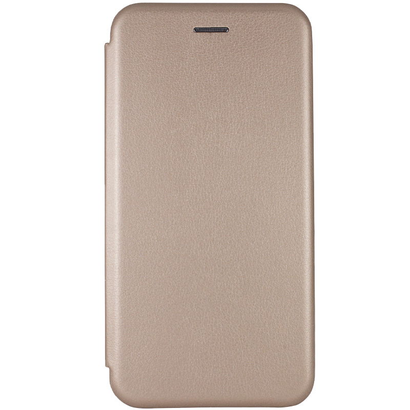 Кожаный чехол-книжка Classy для Xiaomi Redmi Note 14 Pro 5G / 14 Pro+ 5G (Золотой)
