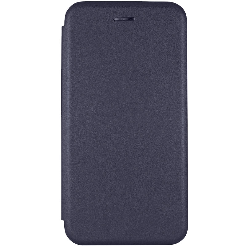 Кожаный чехол (книжка) Classy для Xiaomi Redmi Note 8T (Темно-синий)