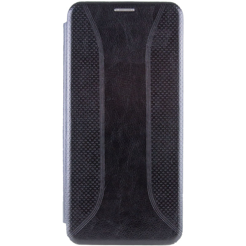 Кожаный чехол (книжка) Classy Dots для Samsung Galaxy A53 5G (Черный)