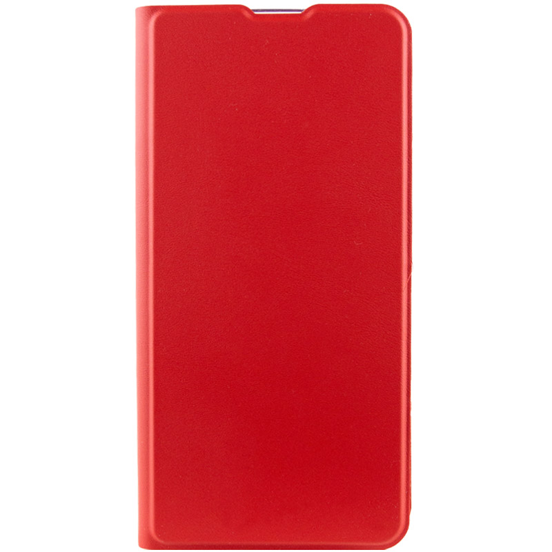 Кожаный чехол книжка GETMAN Elegant (PU) для Motorola Moto E40 (Красный)