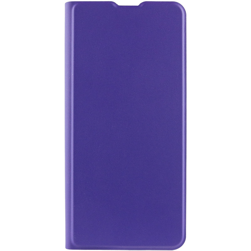 Кожаный чехол книжка GETMAN Elegant (PU) для Oppo A17k (Фиолетовый)