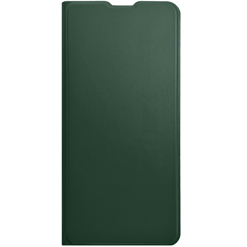 Кожаный чехол книжка GETMAN Elegant (PU) для TECNO Spark 9 Pro (KH7n) (Зеленый)