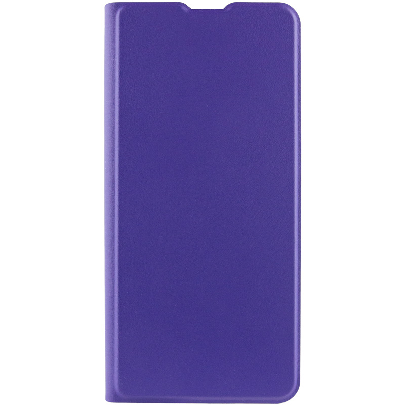 Кожаный чехол-книжка GETMAN Elegant (PU) для Xiaomi Redmi 13 4G / Poco M6 4G (Фиолетовый)