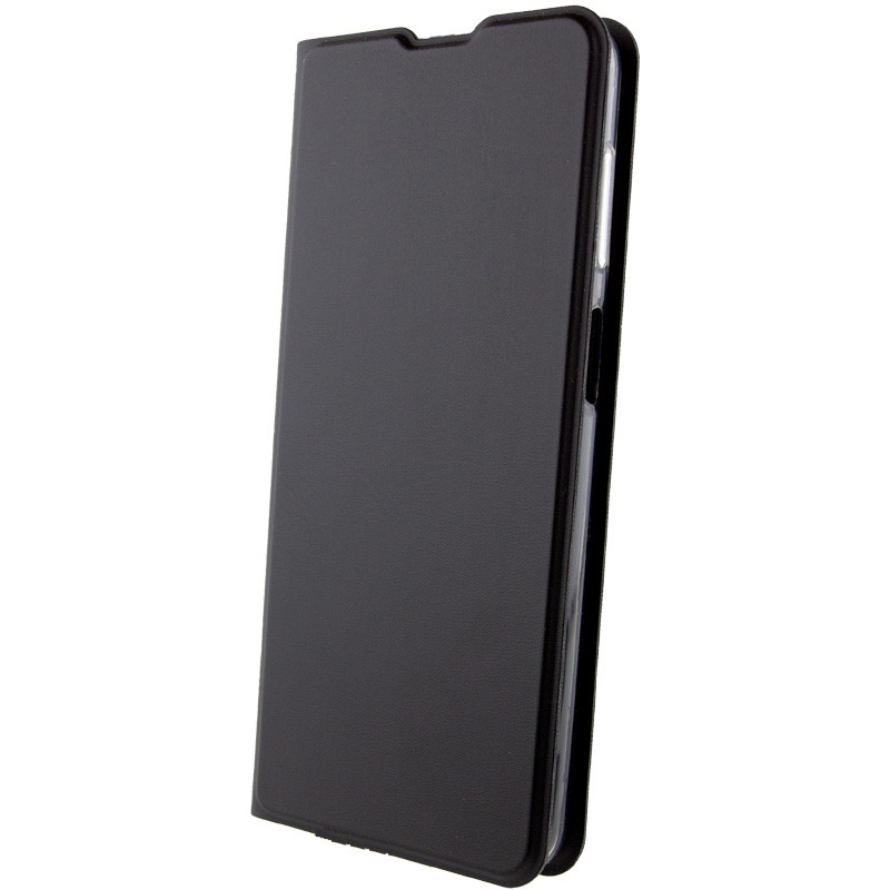 Кожаный чехол книжка GETMAN Elegant (PU) для Xiaomi Redmi 13C / Poco C65 (Черный)
