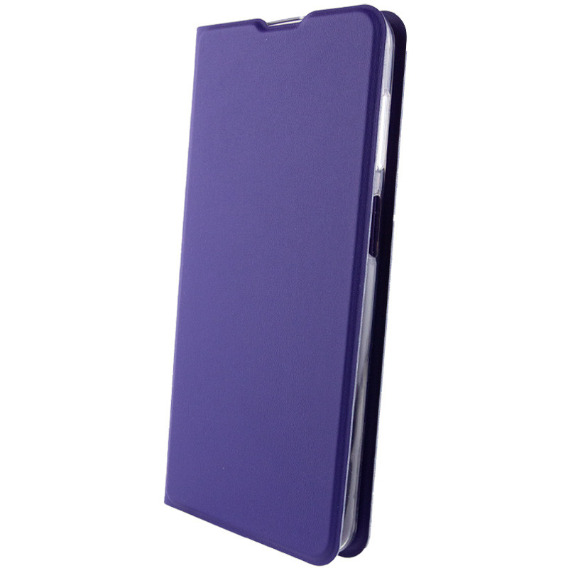 Шкіряний чохол книжка GETMAN Elegant (PU) для Xiaomi Redmi 13C (Фіолетовий)