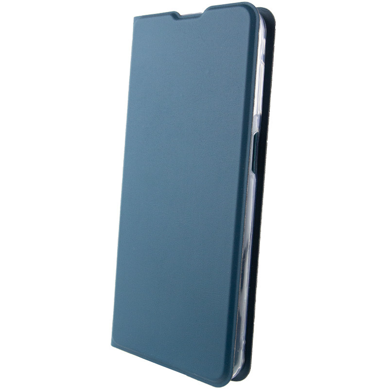 Кожаный чехол книжка GETMAN Elegant (PU) для Xiaomi Redmi 13C / Poco C65 (Синий)