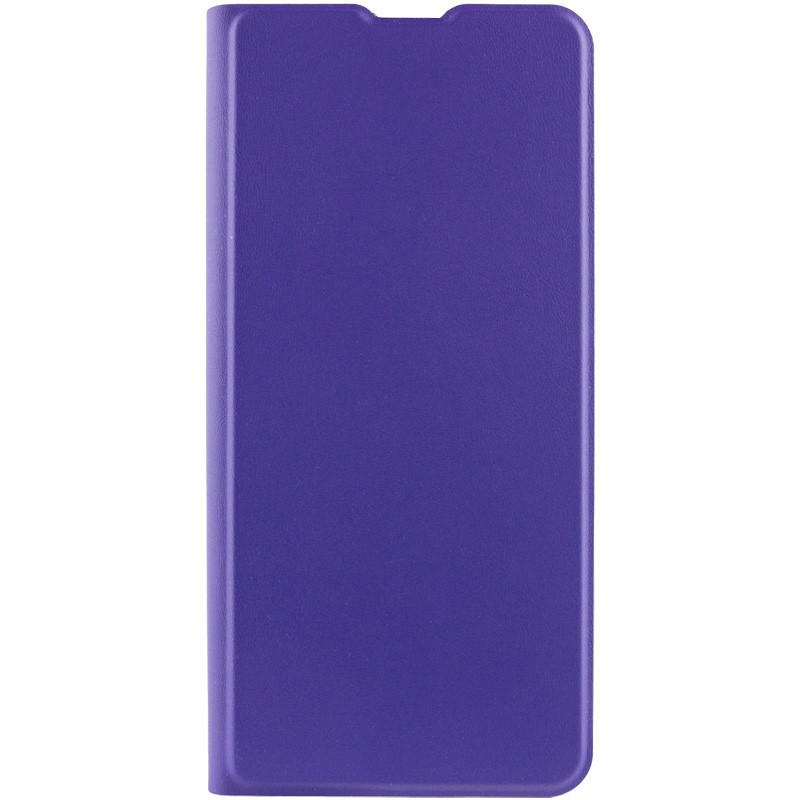Кожаный чехол книжка GETMAN Elegant (PU) для Xiaomi Redmi Note 8 Pro (Фиолетовый)