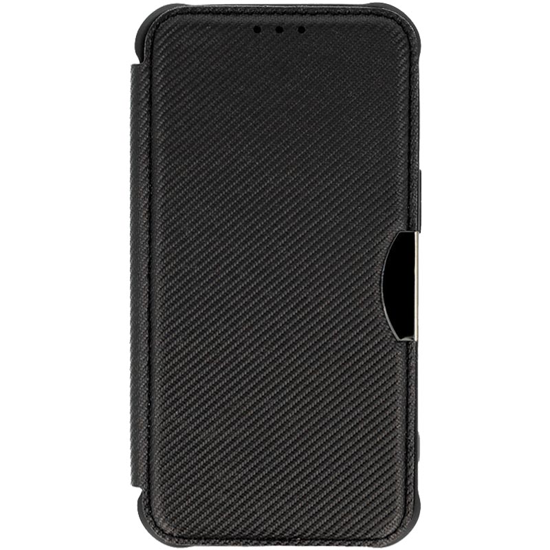 Кожаный чехол книжка GETMAN Razor (PU) для Samsung Galaxy A35 (Carbon)