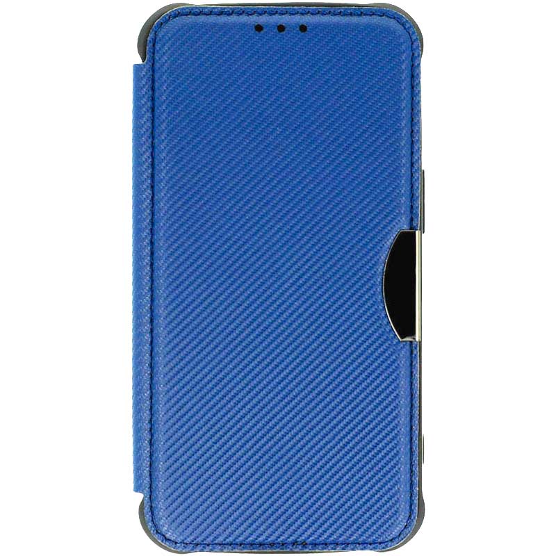 Кожаный чехол-книжка GETMAN Razor (PU) для Xiaomi Redmi 13 4G / Poco M6 4G (Blue)