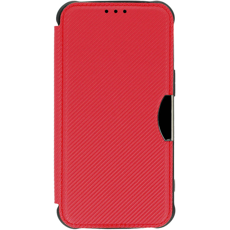 Кожаный чехол книжка GETMAN Razor (PU) для Xiaomi Redmi Note 13 4G (Red)