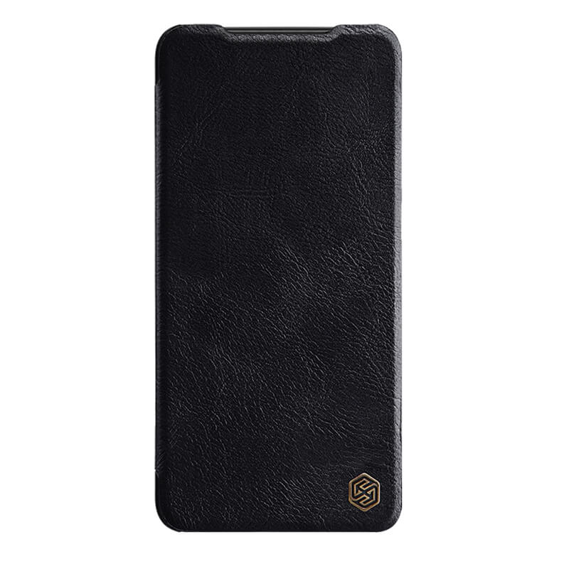 Кожаный чехол (книжка) Nillkin Qin Pro Camshield для Samsung Galaxy A53 5G (Черный)