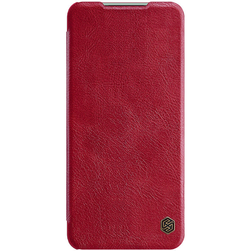 Кожаный чехол (книжка) Nillkin Qin Series для Samsung Galaxy M53 5G (Красный)