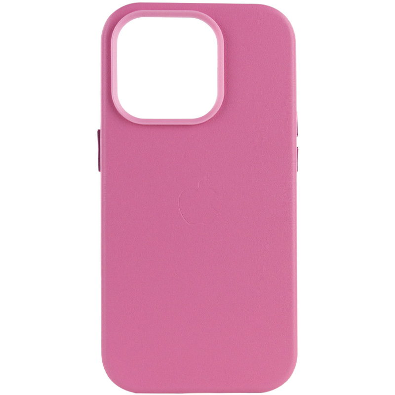 Кожаный чехол Leather Case (AA Plus) with MagSafe для Apple iPhone 13 Pro (6.1") (Pollen)