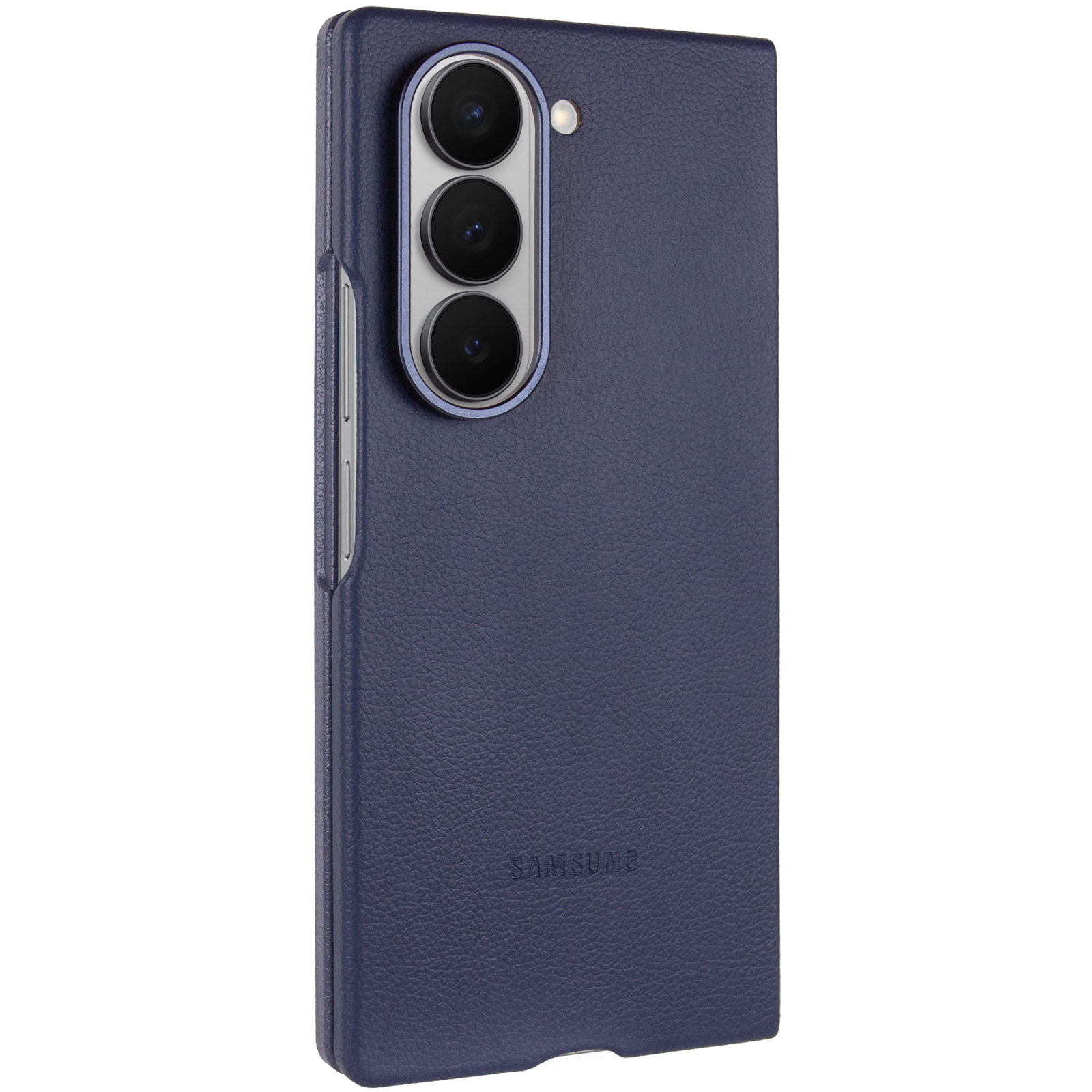 Шкіряний чохол Leather Case (AAA) для Samsung Galaxy Z Fold6 (Navy)