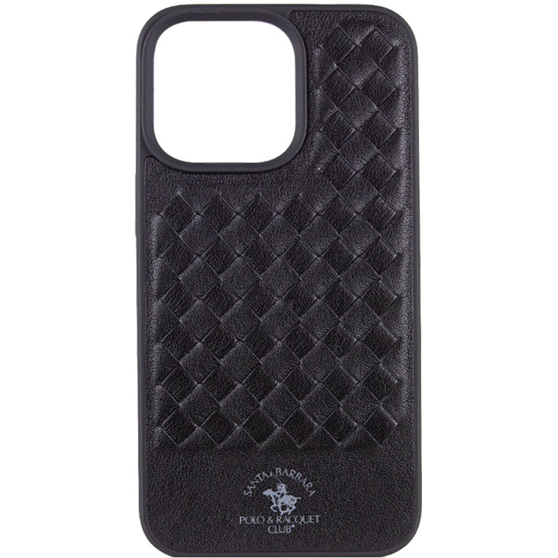Кожаный чехол Polo Santa Barbara для Apple iPhone 13 Pro (6.1") (Black)