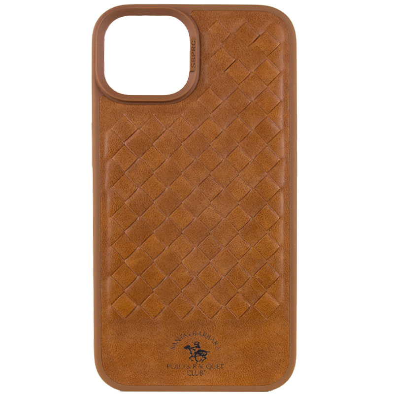 Шкіряний чохол Polo Santa Barbara для Apple iPhone 14 (6.1") (Brown)