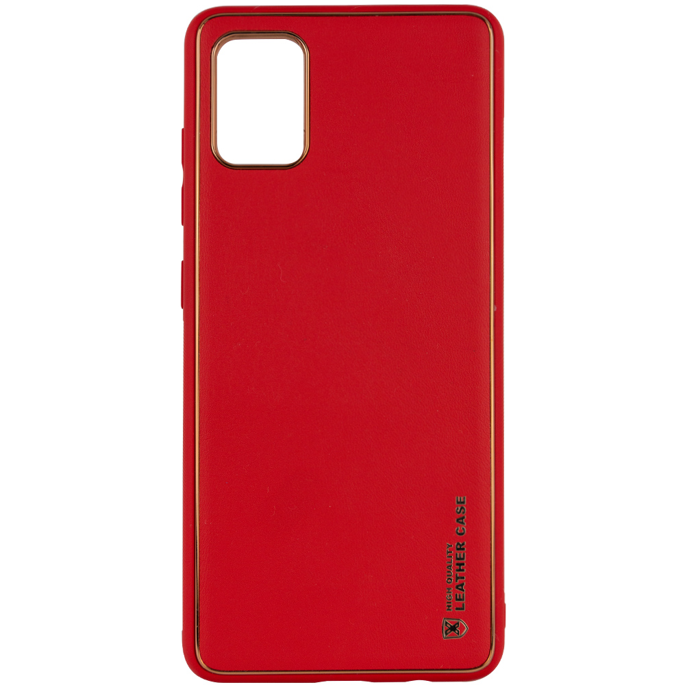 Кожаный чехол Xshield для Samsung Galaxy A04s (Красный / Red)