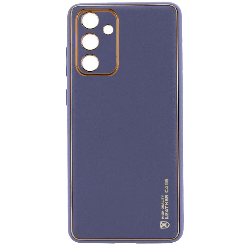 Кожаный чехол Xshield для Samsung Galaxy A05s (Серый / Lavender Gray)