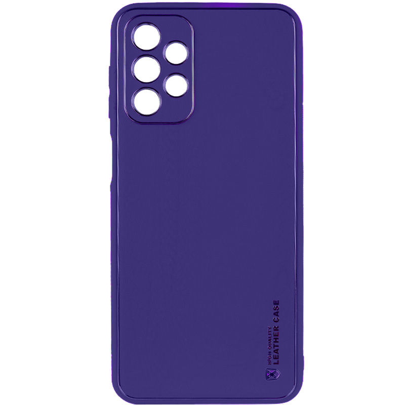 Шкіряний чохол Xshield для Samsung Galaxy A23 4G (Фіолетовий / Ultra Violet)