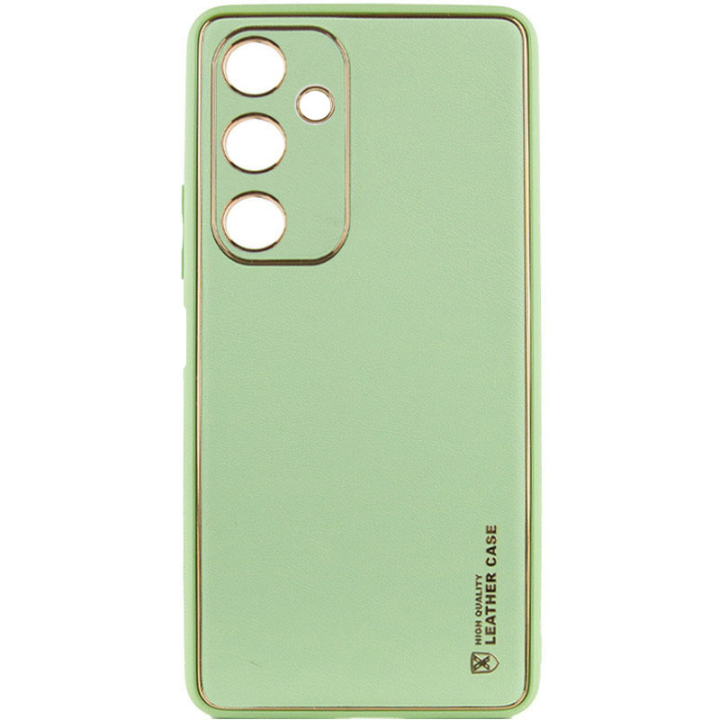 Кожаный чехол Xshield для Samsung Galaxy A25 5G (Зеленый / Pistachio)