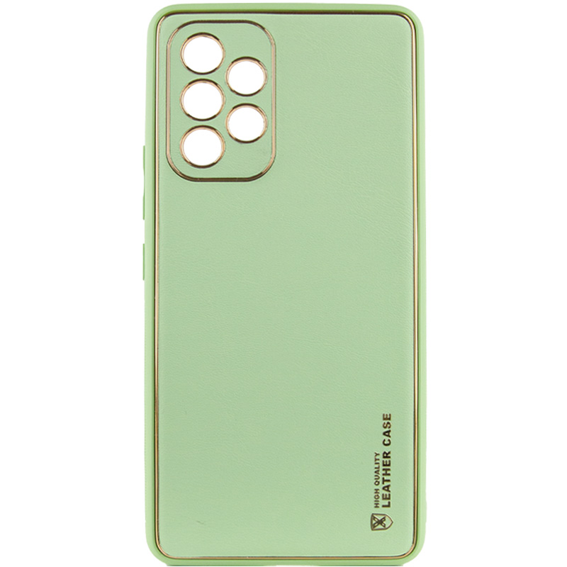 Кожаный чехол Xshield для Samsung Galaxy A53 5G (Зеленый / Pistachio)