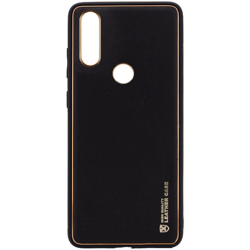 Кожаный чехол Xshield для Xiaomi Redmi Note 7 / Note 7 Pro / Note 7s (Черный / Black)