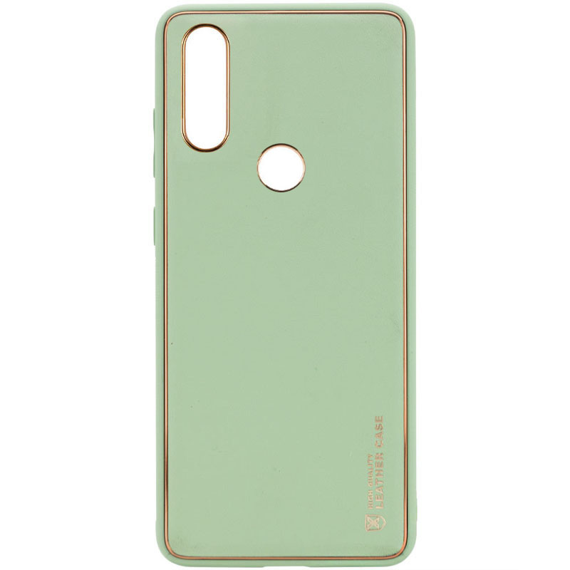 Кожаный чехол Xshield для Xiaomi Redmi Note 7 / Note 7 Pro / Note 7s (Зеленый / Pistachio)