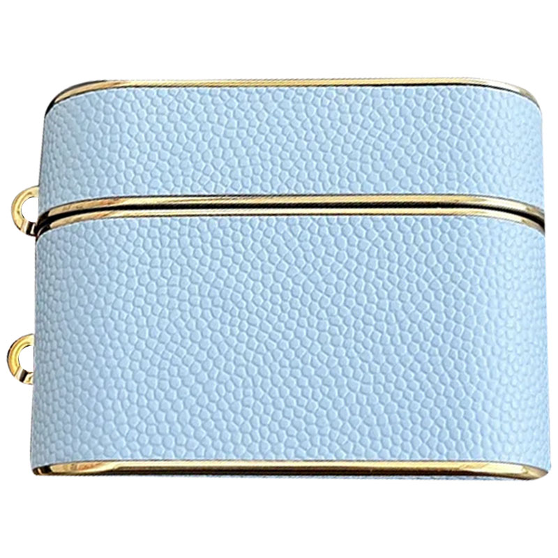 Шкіряний футляр Suitcase для Apple AirPods (Blue)