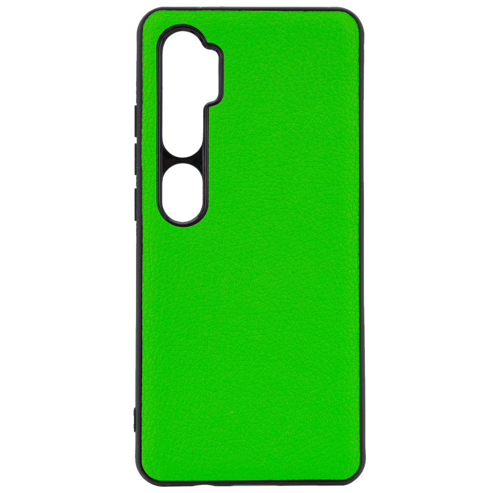 Кожаная накладка Epic Vivi series для Xiaomi Mi Note 10 Pro (Зеленый)