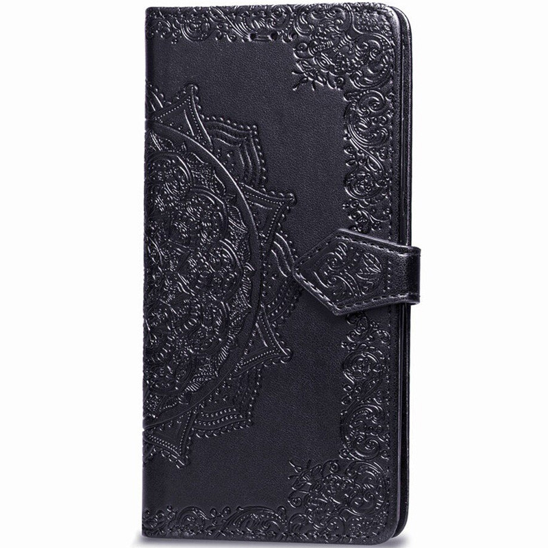 Кожаный чехол (книжка) Art Case с визитницей для Samsung Galaxy J6+ (2018) (J610F) (Черный)