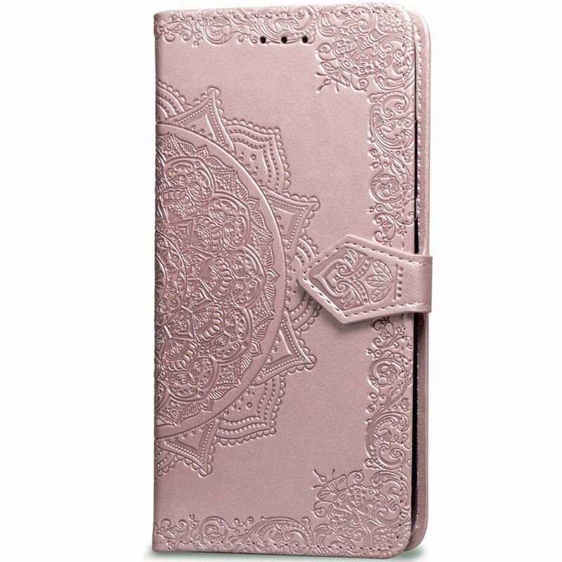 Кожаный чехол (книжка) Art Case с визитницей для Xiaomi Redmi Note 4X (Розовый)