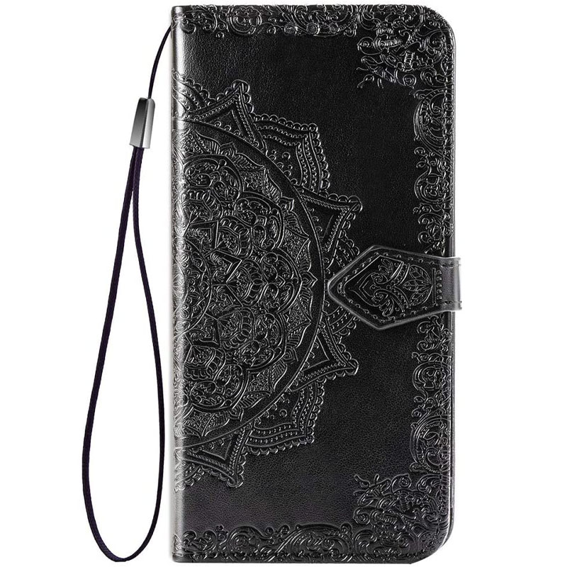 Кожаный чехол (книжка) Art Case с визитницей для Samsung Galaxy A11 / M11 (Черный)
