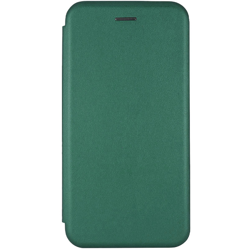 Кожаный чехол (книжка) Classy для Xiaomi Redmi Note 9 / Redmi 10X (Зеленый)