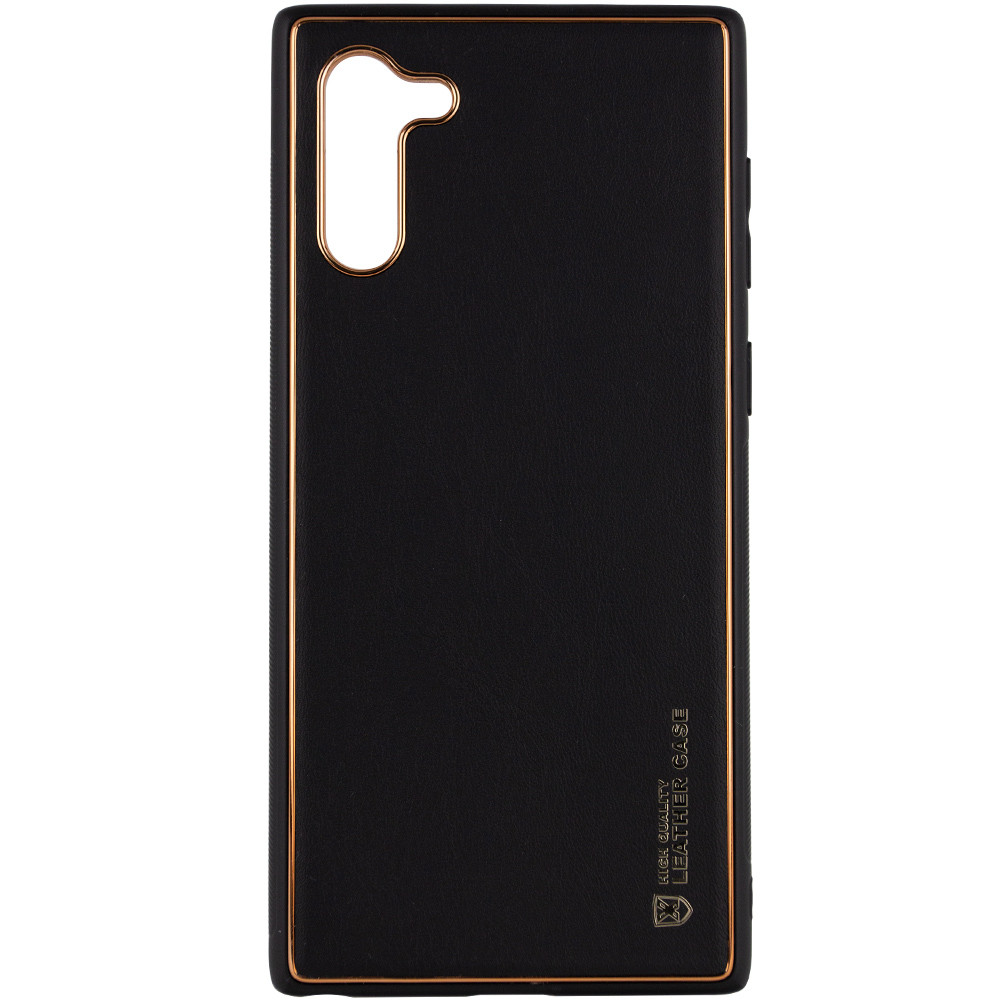 Кожаный чехол Xshield для Samsung Galaxy Note 10 (Черный / Black)