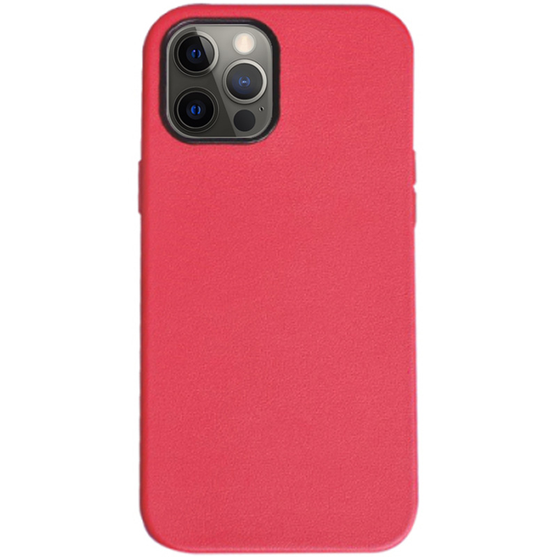 Кожаный чехол K-Doo Noble Collection для Apple iPhone 12 Pro / 12 (6.1") (Красный)