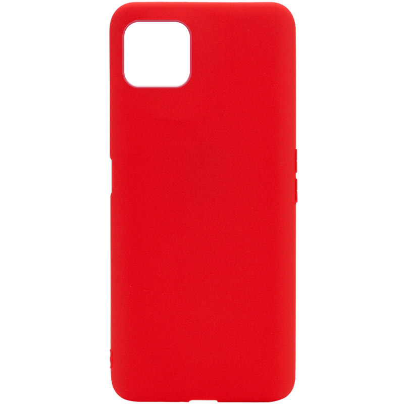 Силиконовый чехол Candy для Oppo A73 5G (Красный)