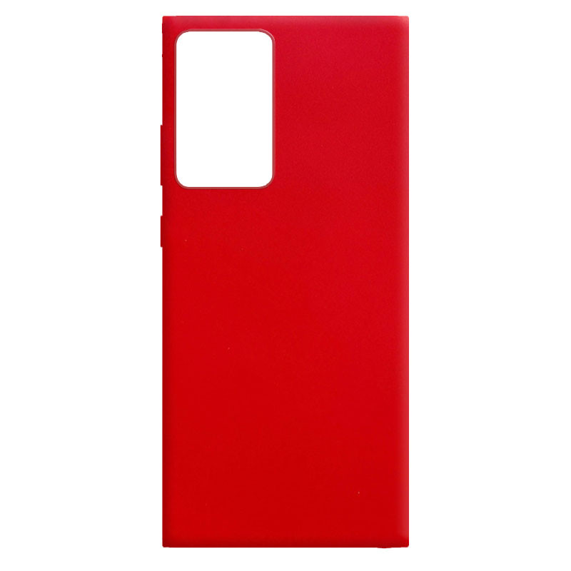 Силіконовий чохол Candy для Samsung Galaxy Note 20 Ultra (Червоний)