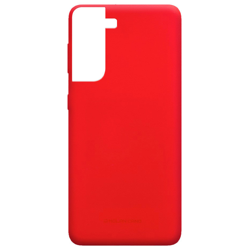 TPU чохол Molan Cano Smooth для Samsung Galaxy S21+ (Червоний)