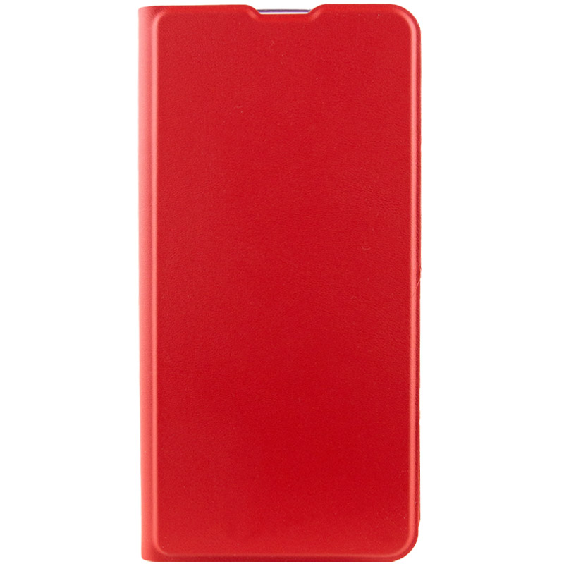 Кожаный чехол-книжка GETMAN Elegant (PU) для Xiaomi Redmi 13 4G / Poco M6 4G (Красный)