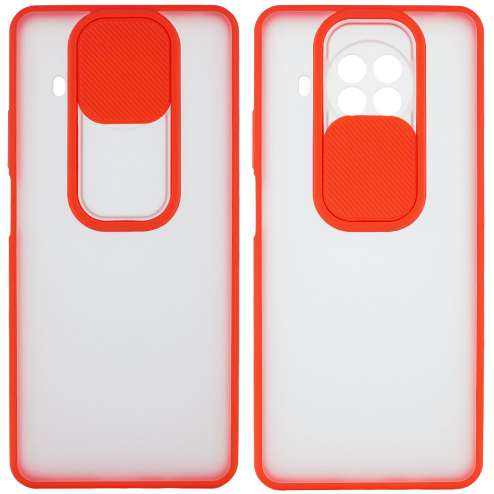 Чохол Camshield mate TPU зі шторкою для Xiaomi Mi 10T Lite (Червоний)
