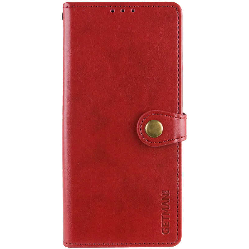 Кожаный чехол-книжка GETMAN Gallant (PU) для Oppo A60 4G (Красный)